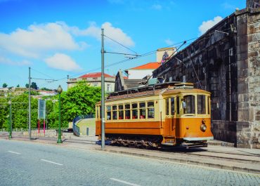 Tranvía, Oporto, Portugal